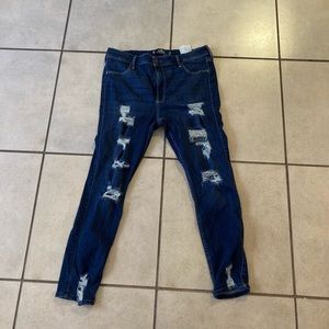 High-rise crop Jean legging in Hollister